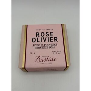 Bastide Rose Olivier Savon de Provence Soap 50g 1.7oz Made in France New